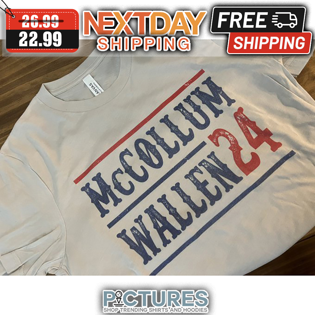 McCollum Wallen 2024 Vintage shirt