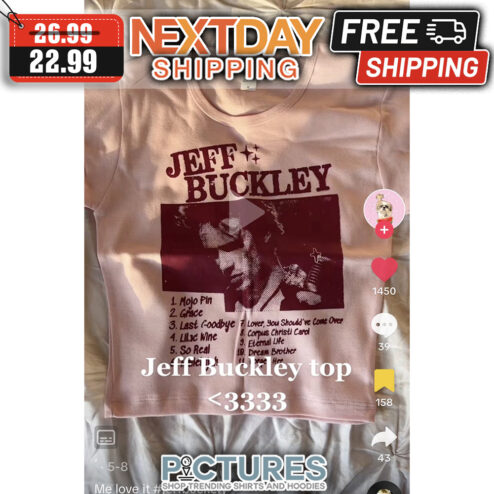 Jeff Buckley Album Lyrics shirt