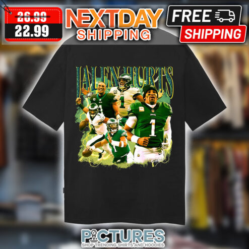 alen Hurts Philadelphia Eagles NFL Retro Vintage Shirt