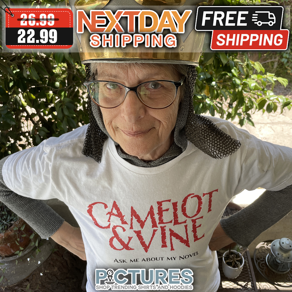 Gamelot & Vine Ask Me About My Novel shirt