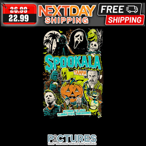 Team Horror Sookala Tampa October 6-8 2023 Florida State Fairgrounds Halloween shirt