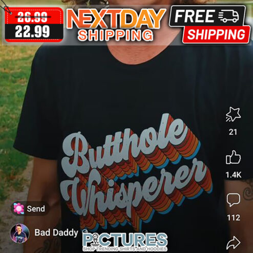Butthole Whisperer Vintage shirt