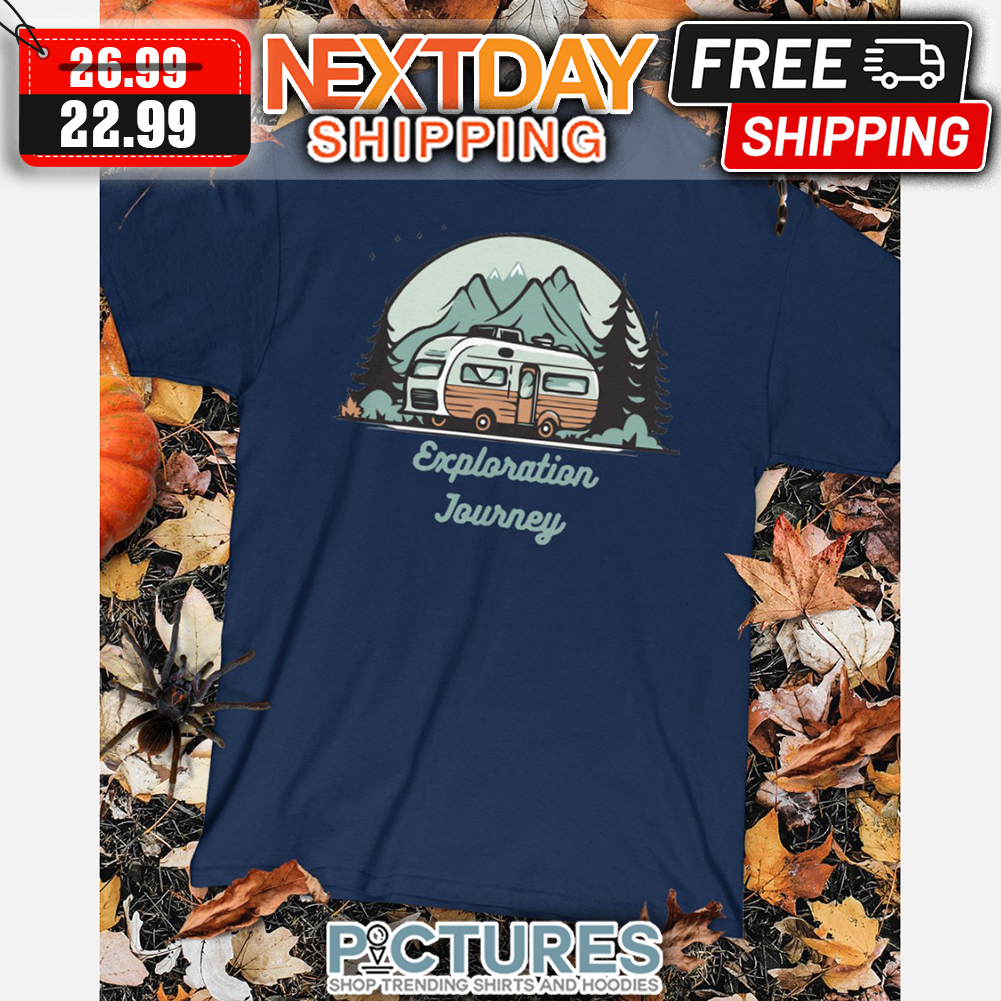 Camping Car Exploration Journey shirt