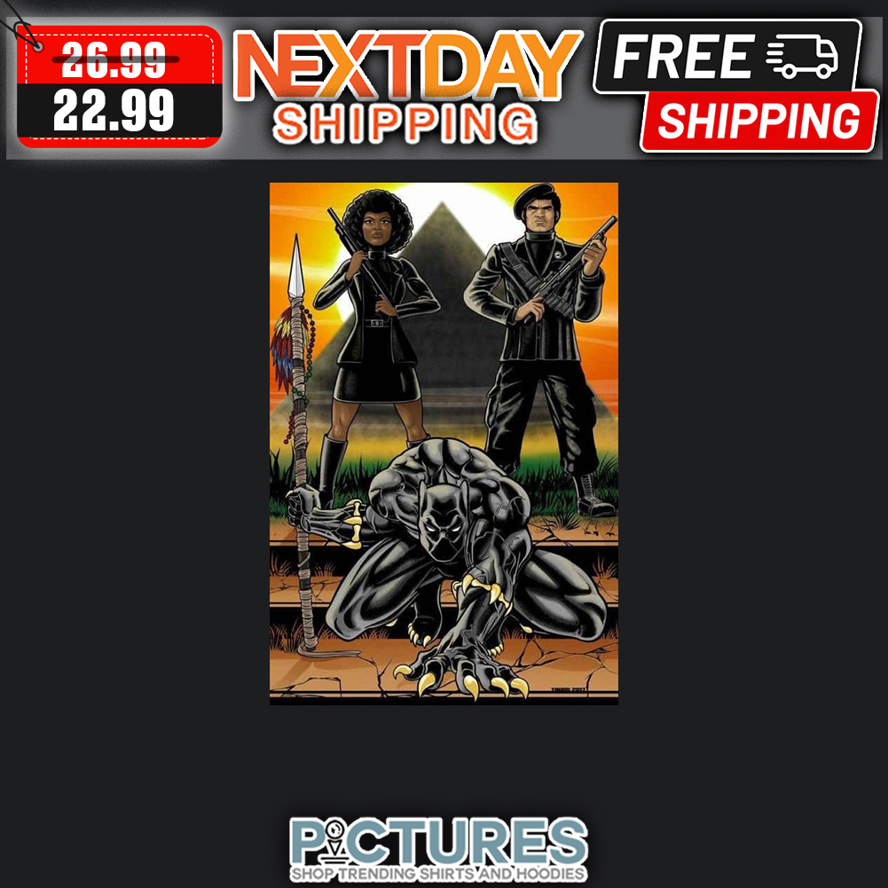 Black Panther Poster Art shirt