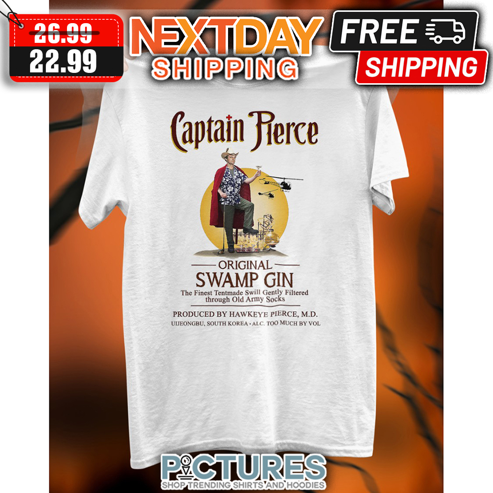 Captain Pierce Orginal Swamp Gin shirt