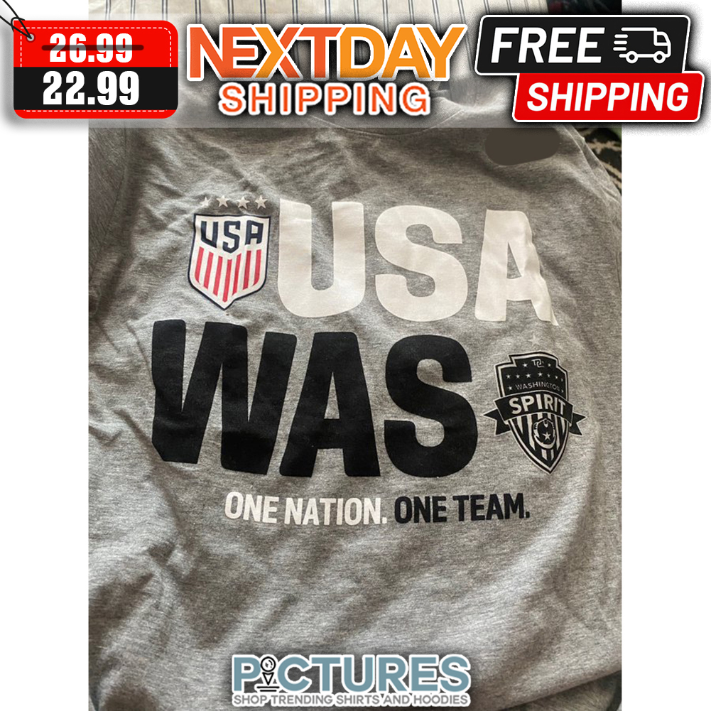 USA Was One Nation One Team shirt