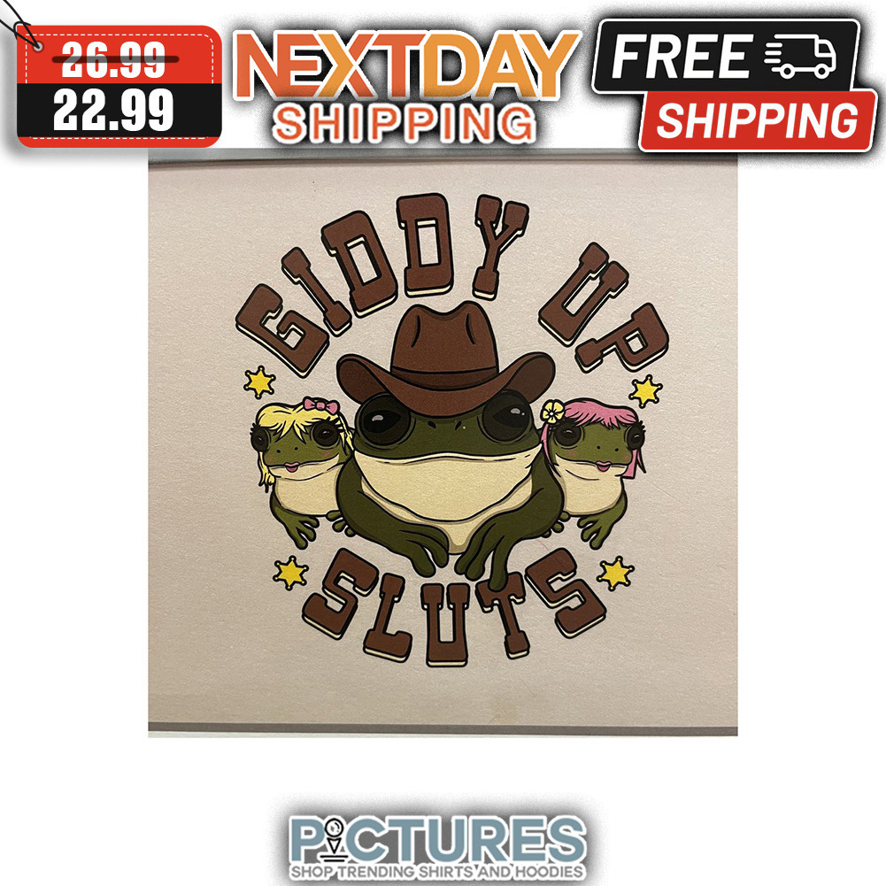 Frogs Cowboys Gloody Up Sluts shirt