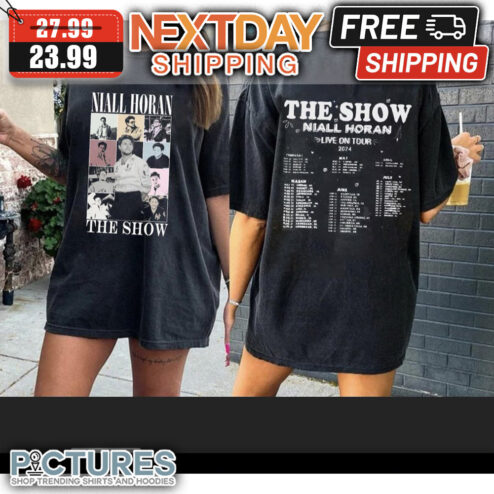 Niall Horan The Show Live On Tour 2024 shirt