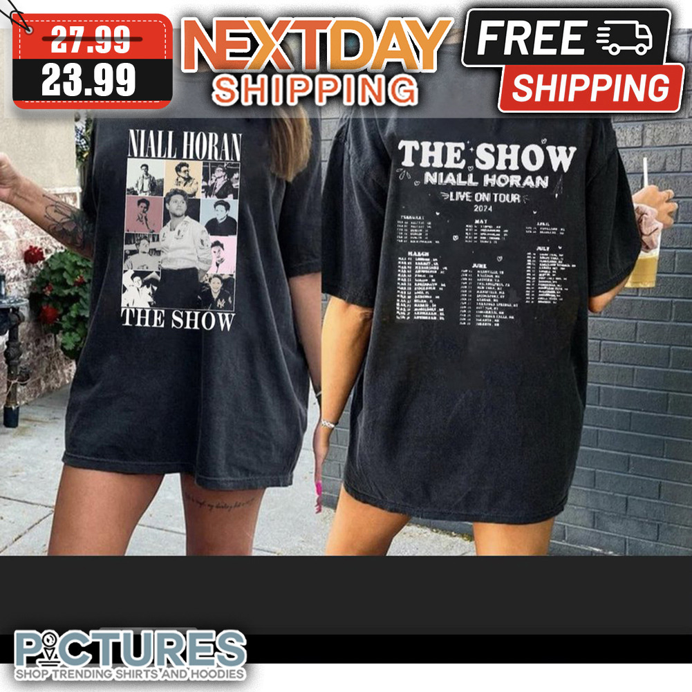 Niall Horan The Show Live On Tour 2024 shirt