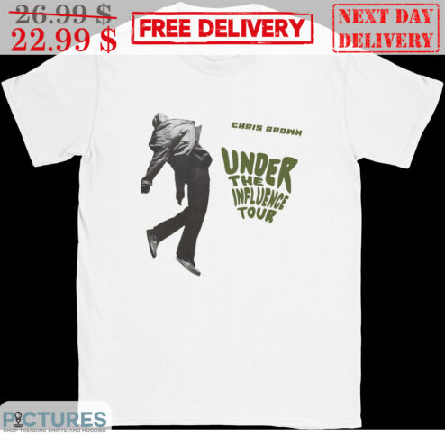 Chris Brown Under The Influence Tour Shirt