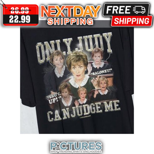 Only Judy Shut Up Baloney Can Judge Me 90s' Vintage shirt