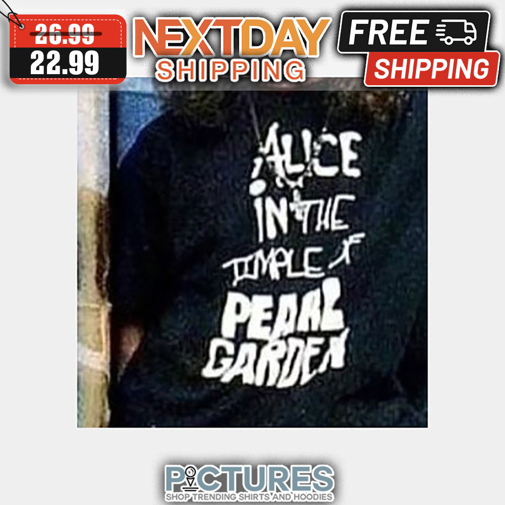 Alice In The Female Pearl Garden shirt