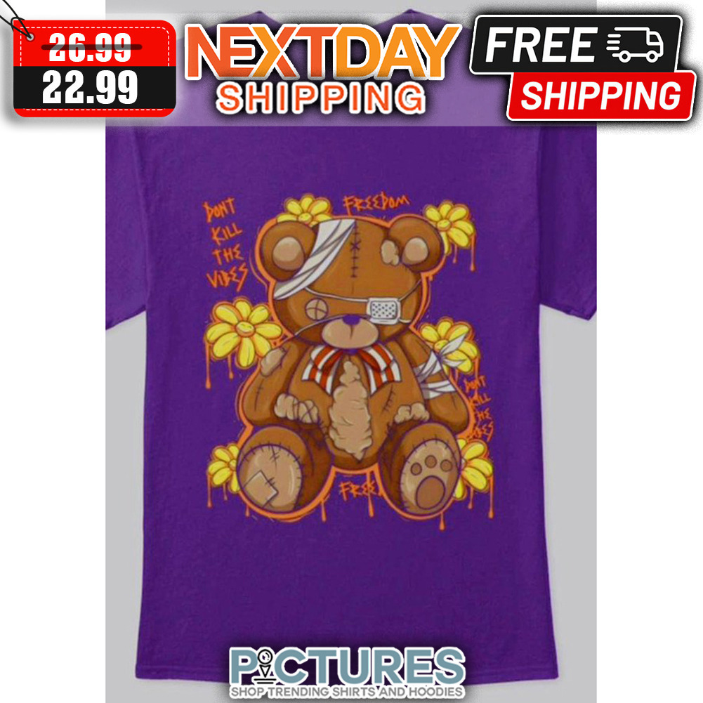 Bear Don't Kill The Vibes Freedom shirt