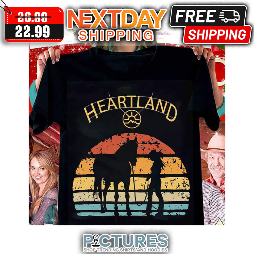 Heartland Retro Sunset Vintage shirt