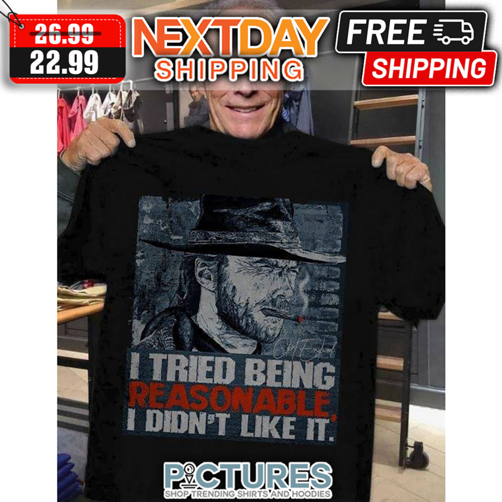 I Tried being Reasonable I Din't Like It Vintage shirt