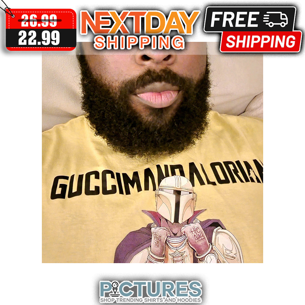 Guccimandalorian shirt