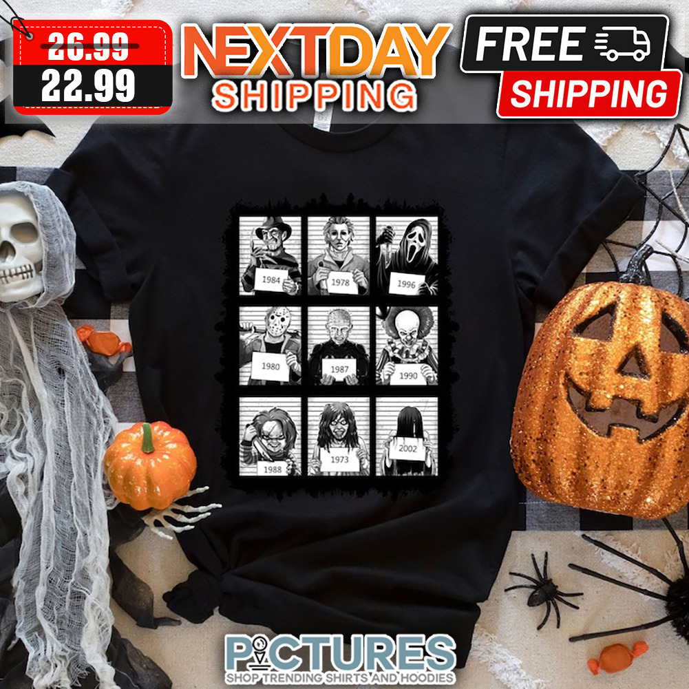 Horror Characters Movie Halloween shirt