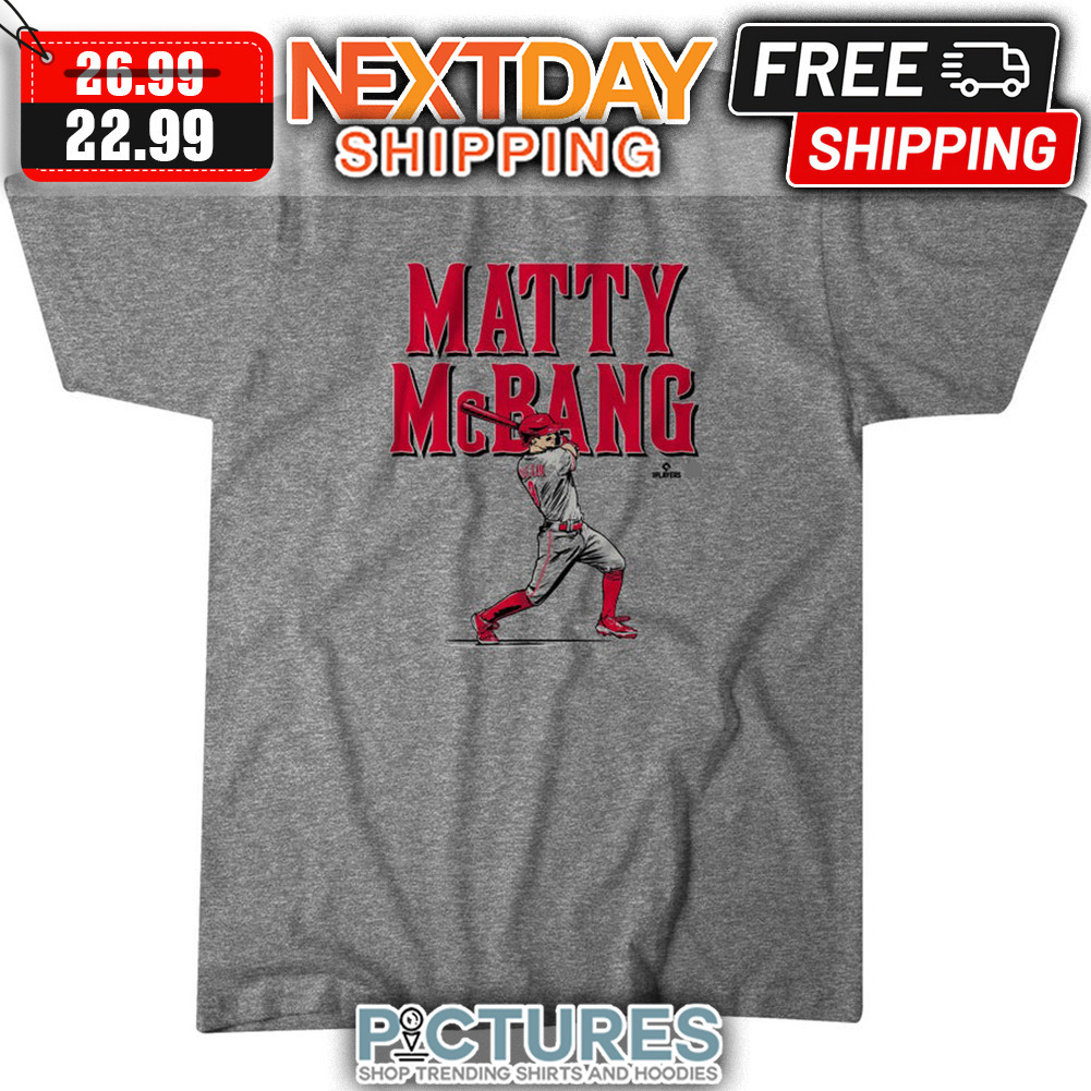 Matt McLain Matty Mcbang Cincinnati Reds MLB shirt