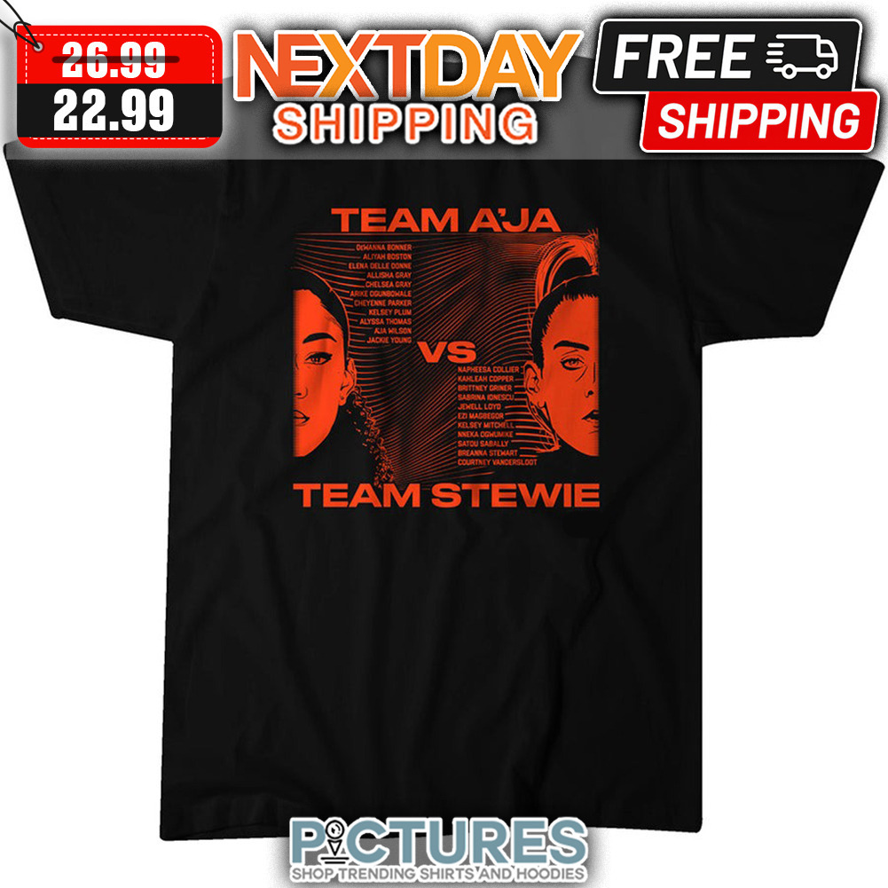 Team A'ja Vs Team Stewie All-star 2023 shirt