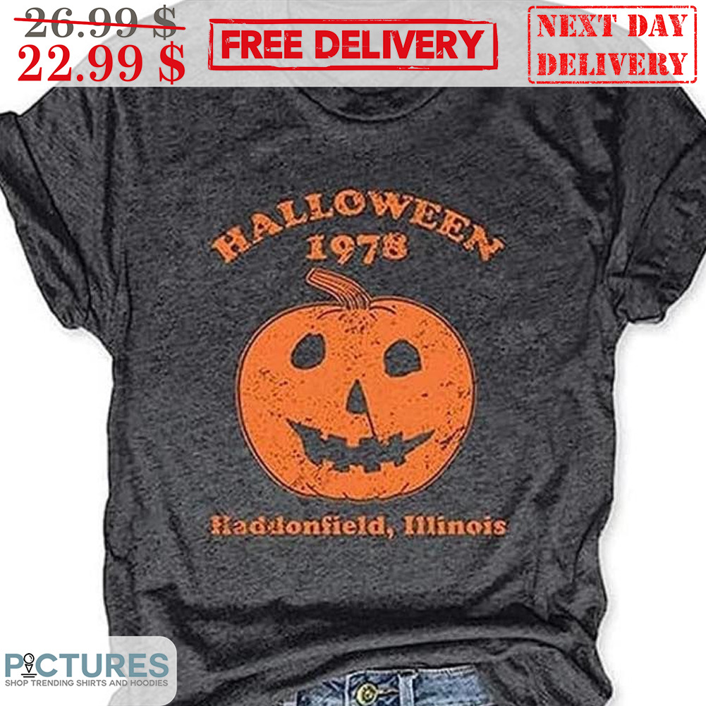 Pumpkin Halloween 1978 Haddonfield Illinois Shirt