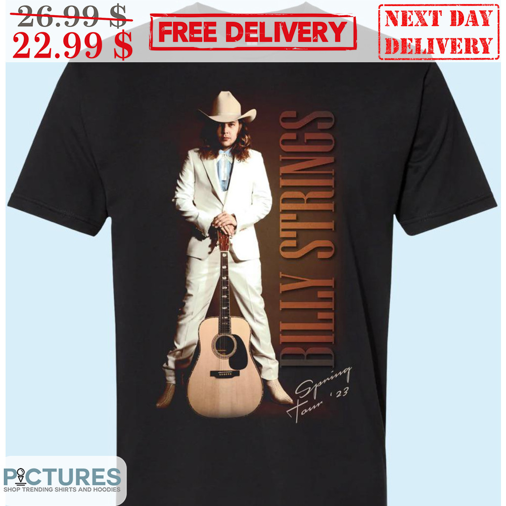 Billy Strings Spring 2023 Portrait Signature Shirt