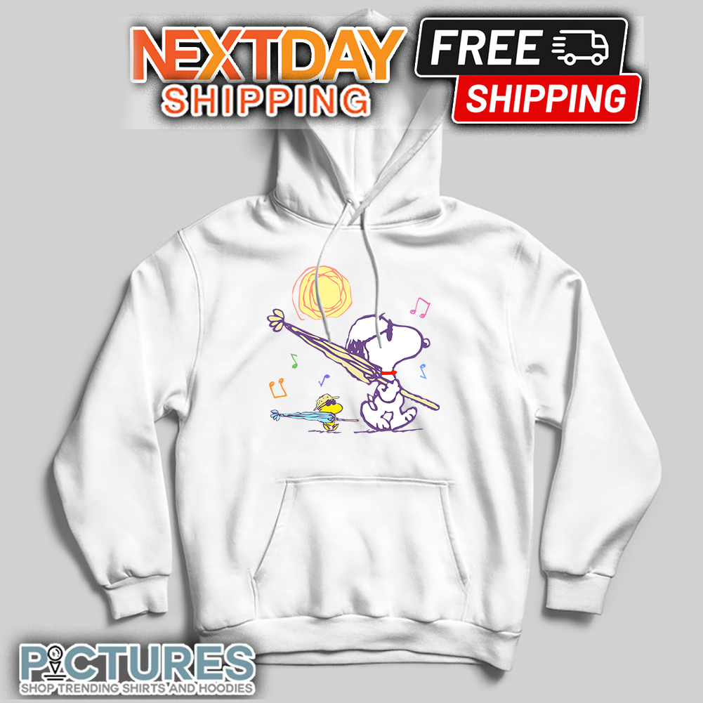 FREE shipping Snoopy And Woodstock Beach shirt, Unisex tee, hoodie