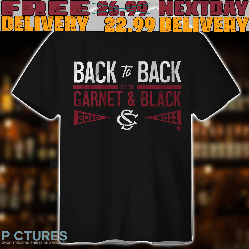 South Carolina back to back baseball logo shirt