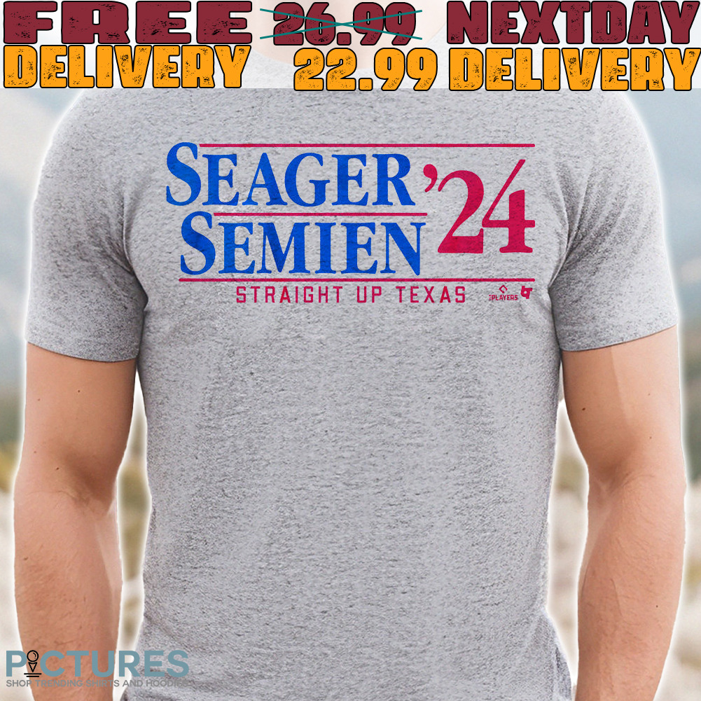 Seager Semien '24 Straight Up Texas Shirt