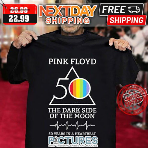 Pink Floyd 50 The Dark Side Of The Moon 50 Years In A Heartbeat shirt