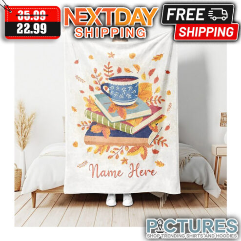 Personalized Autumn Custom Name Blanket