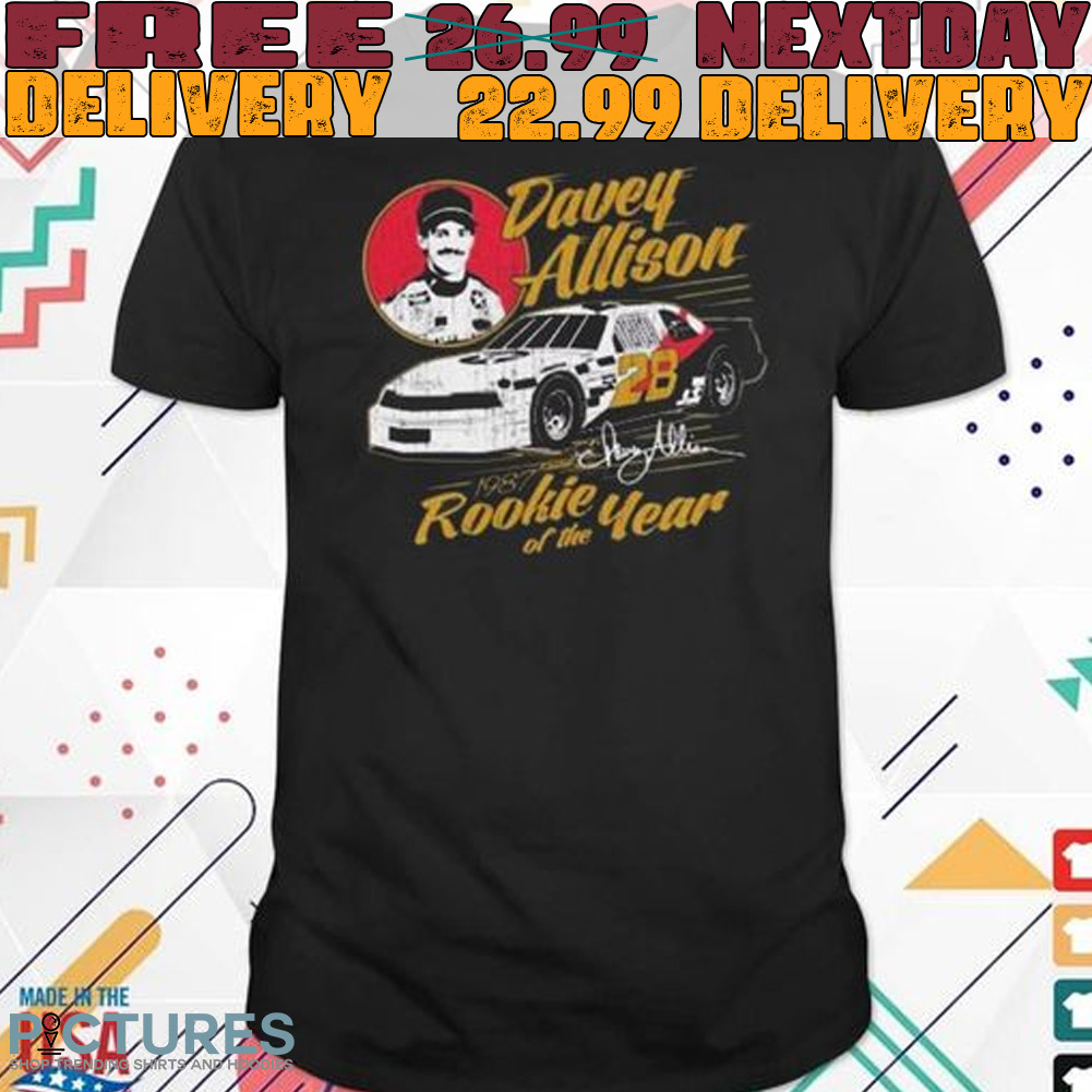 Davey Allison Rookie of the Year 1987 shirt