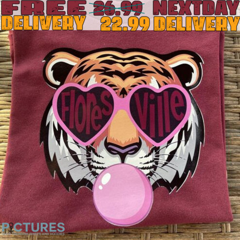 Tigers and bubbles Flores Ville SHirt