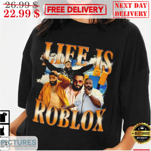 Life Is Roblox DJ Khaled Vintage Shirt