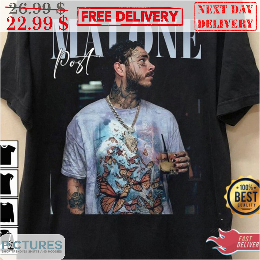 Post Malone Concert 2023 Rapper Vintage Shirt