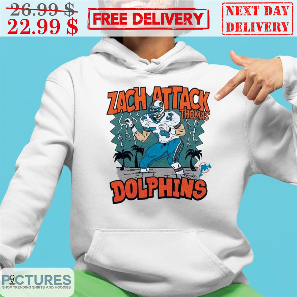 Zach Attack Thomas Dolphins Shirt