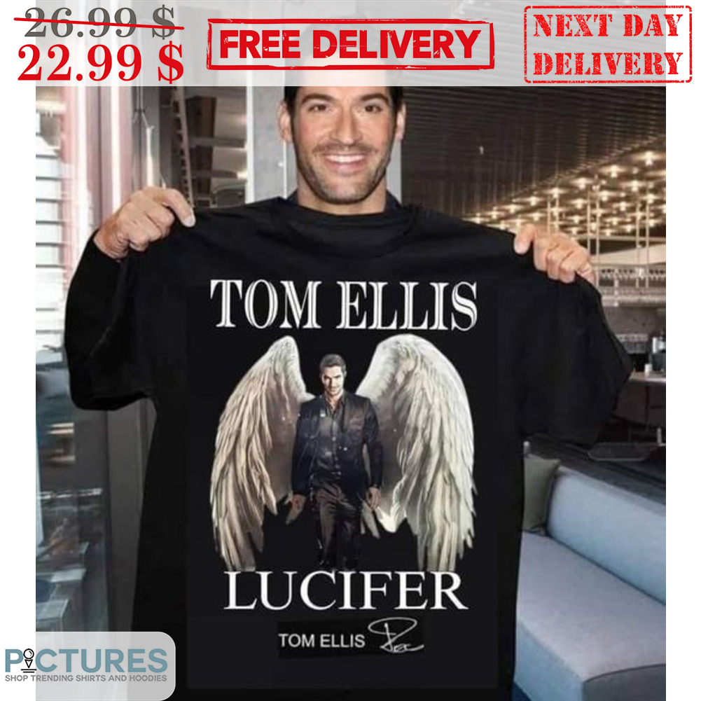 Tom Ellis Lucifer Signature Vintage Shirt