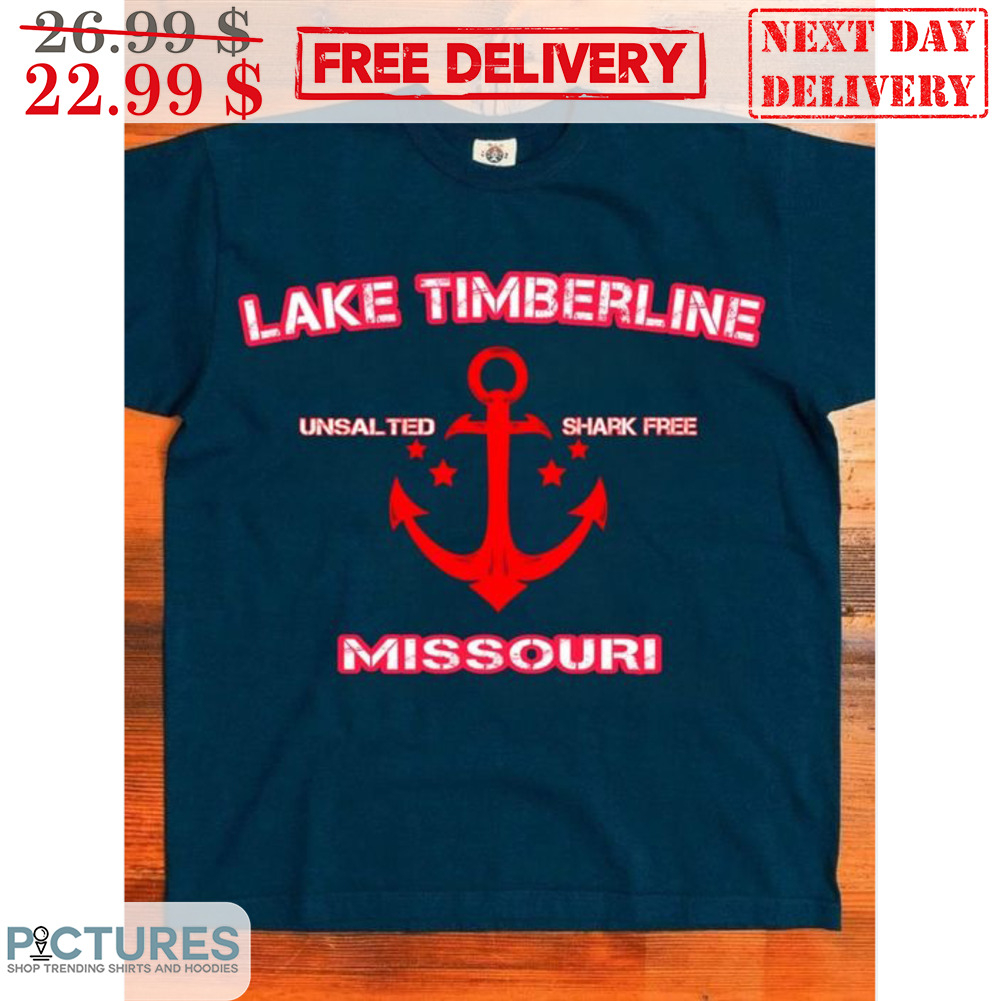 Anchor Lake Timberline Unsalted Shark Free Missouri Vintage Shirt