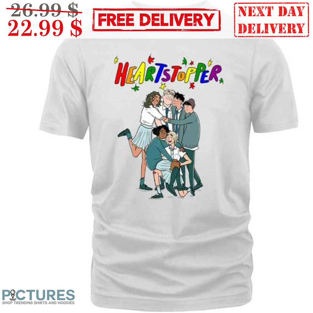 LGBTQ Heartstopper Rainbow Shirt