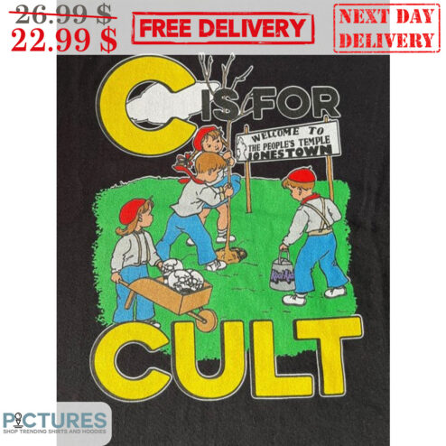 Kids C Is For Cult Welcome To The People Temple Jones Town Shirt