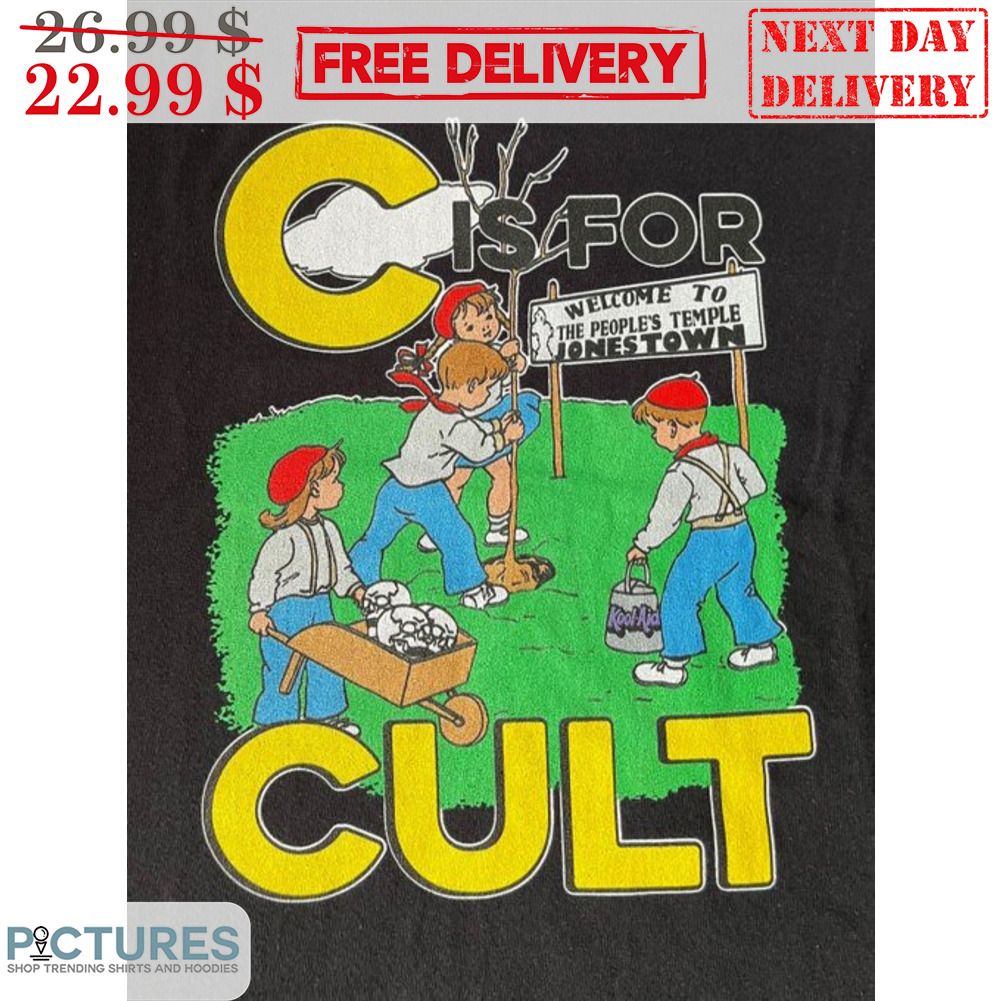 Kids C Is For Cult Welcome To The People Temple Jones Town Shirt
