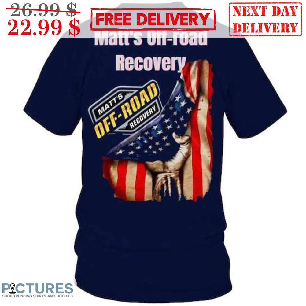 Matt's Off-road Recovery American Flag Vintage Shirt
