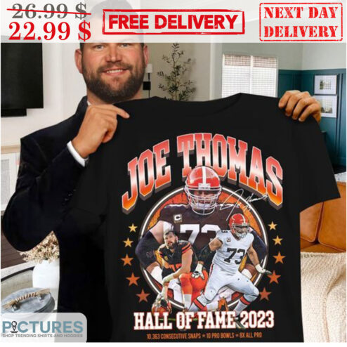 Joe Thomas Hall Of Fame 2023 Signature Vintage Shirt