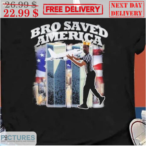 Black Guy Bro Saved American Shirt