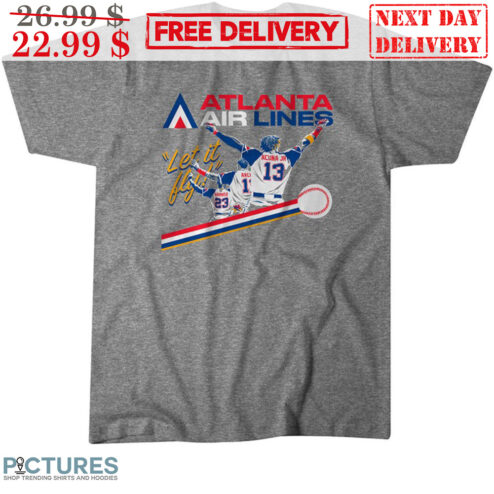 Atlanta Air Lines Let It Fly Shirt