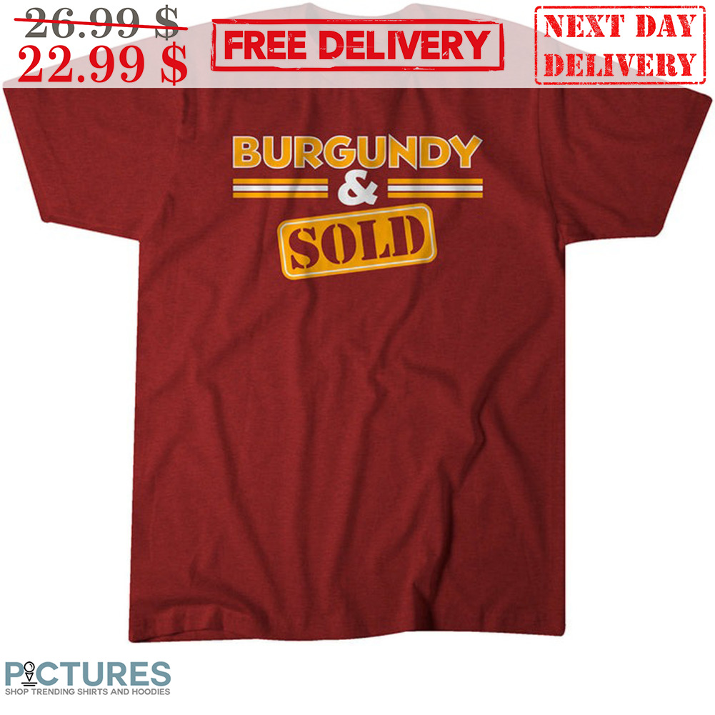 Burgundy & Sold Vintage Shirt