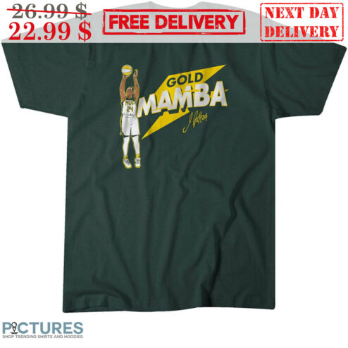 Jewell Loyd Gold Mamba Seattle Storm Signature Shirt