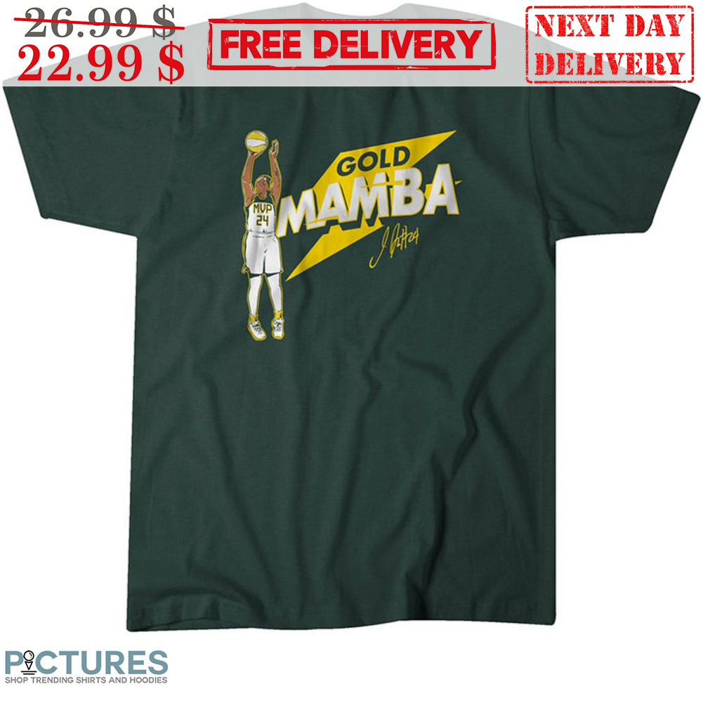 Jewell Loyd Gold Mamba Seattle Storm Signature Shirt