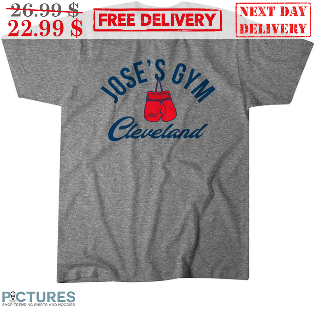 José Ramírez Jose's Gym Cleveland Cleveland Guardians of Major League Shirt