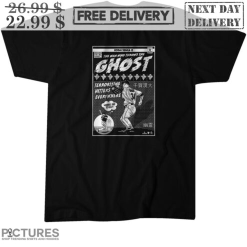 Kodai Senga Is The Man Who Throws The Ghost New York Mets Shirt