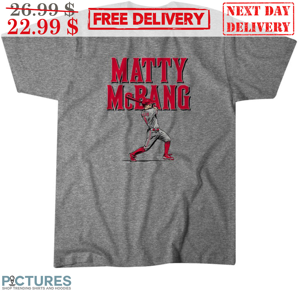 Matt McLain Cincinnati Reds Matty McBang 2023 shirt, hoodie, sweater, long  sleeve and tank top